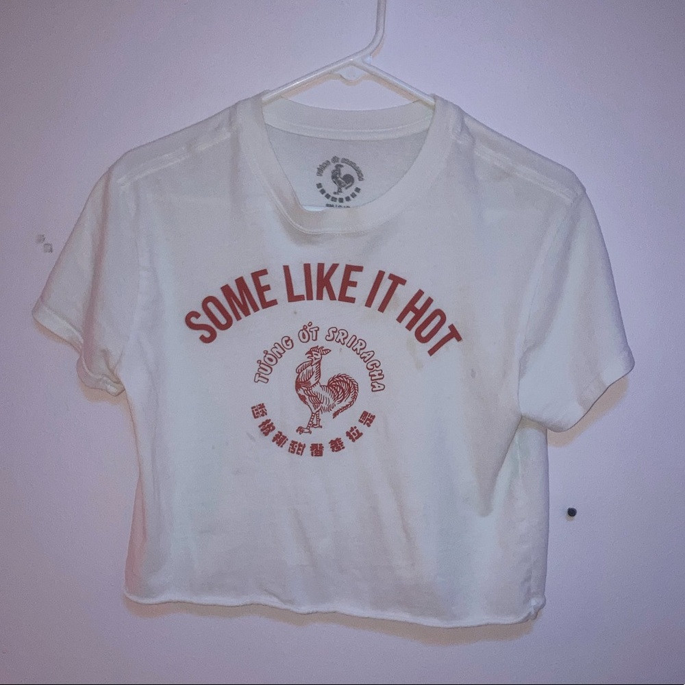 FREE WITH PURCHASE “Some like it hot” crop top